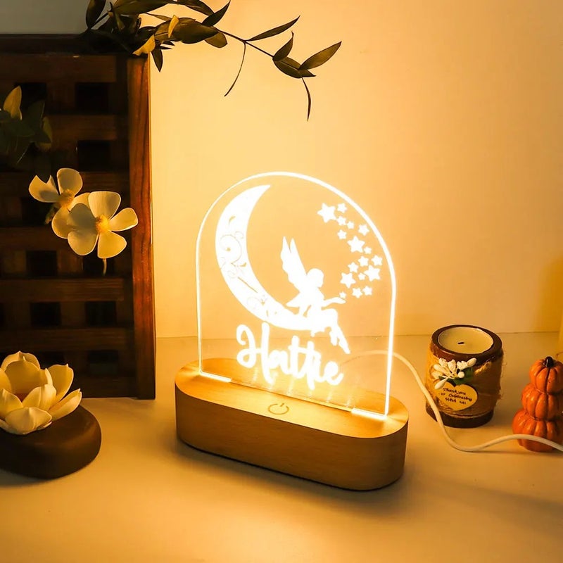 Bluejw Decoration Night Light, Plug-in Bedside Lamp Night Lights for Bedroom, Baby Night Light, Warm White Glow - Image 1